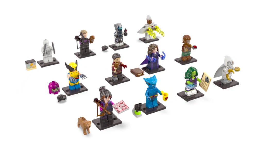 LEGO Marvel CMF Series 2 minifigures revealed