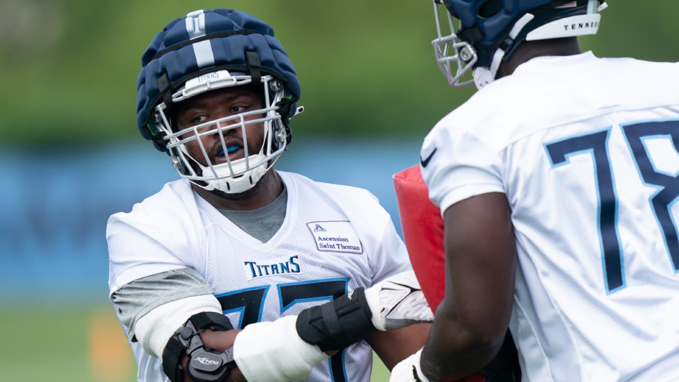 Titans release offensive lineman following multiple fights and a near brawl at training camp