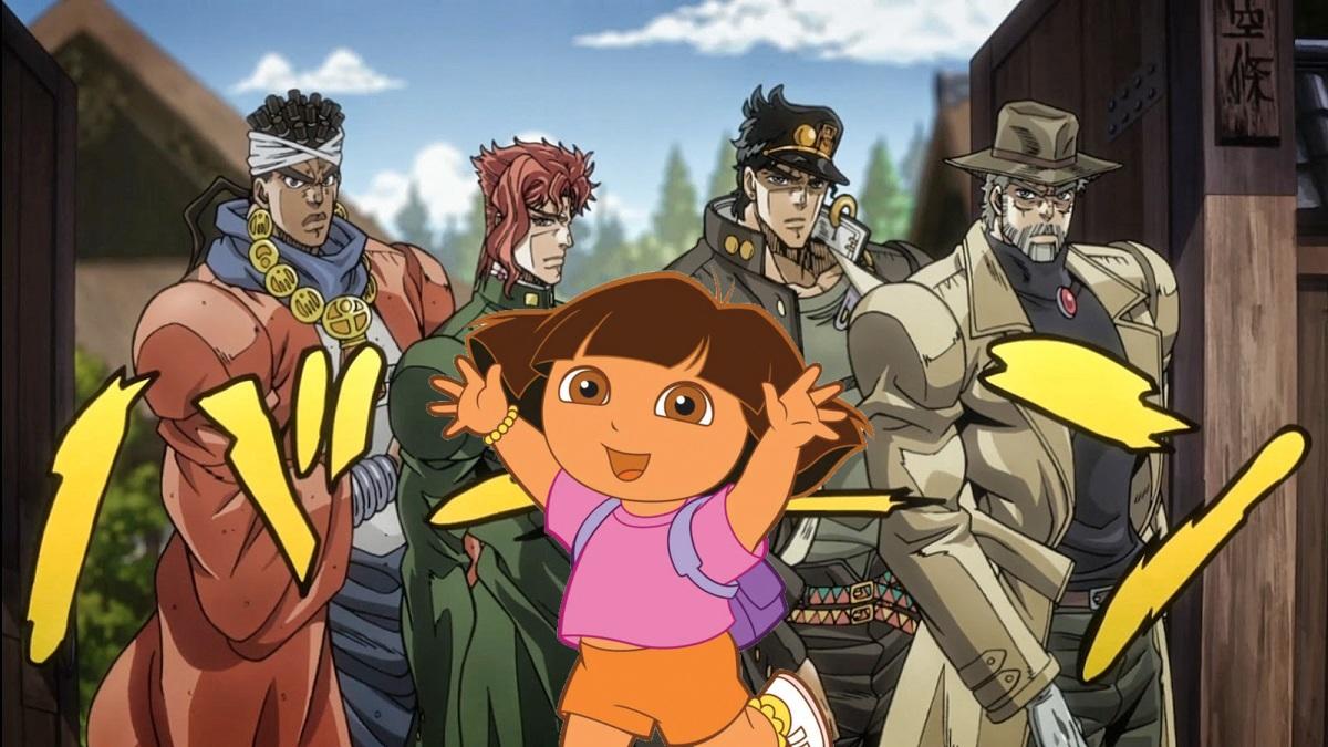 Jojos Bizarre Adventure Cosplay Makes Dora The Explorer A Joestar