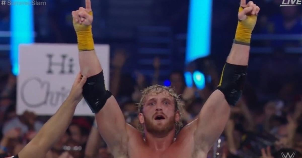 WWE SummerSlam 2023: Logan Paul Cheats to Beat Ricochet in Opening Match