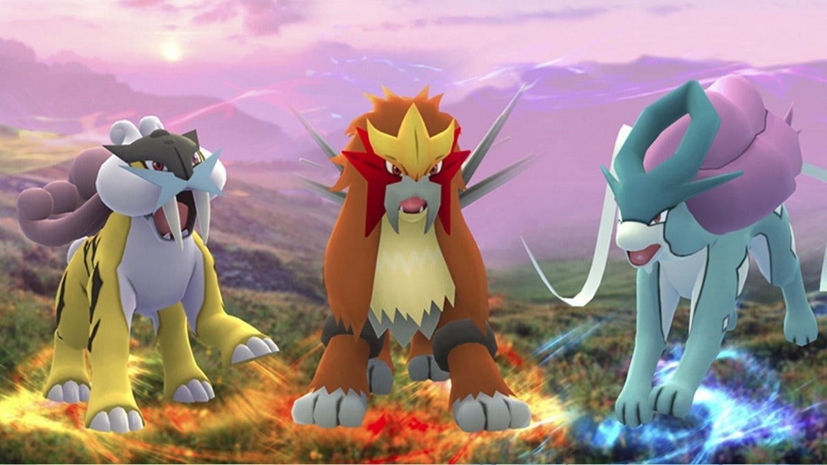 Entei and Raikou join Suicune with dinosaur Paradox versions in this  Pokémon Scarlet and Violet fan art