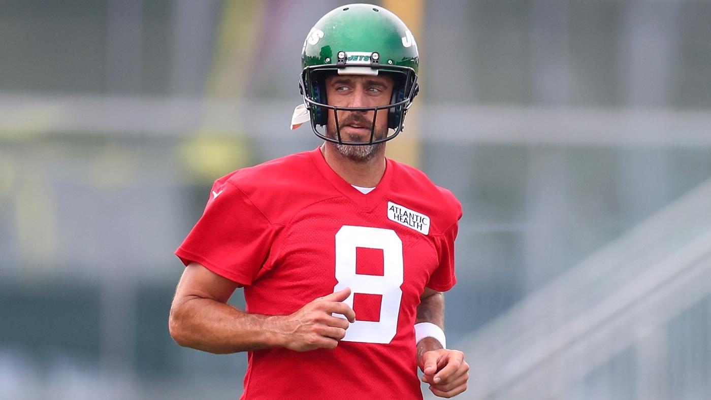 Aaron Rodgers Getty New York Jets