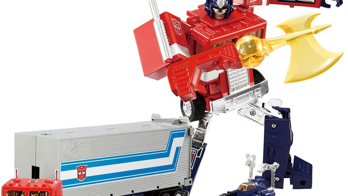 Transformers Missing Link C-01 Optimus Prime (Convoy) Action