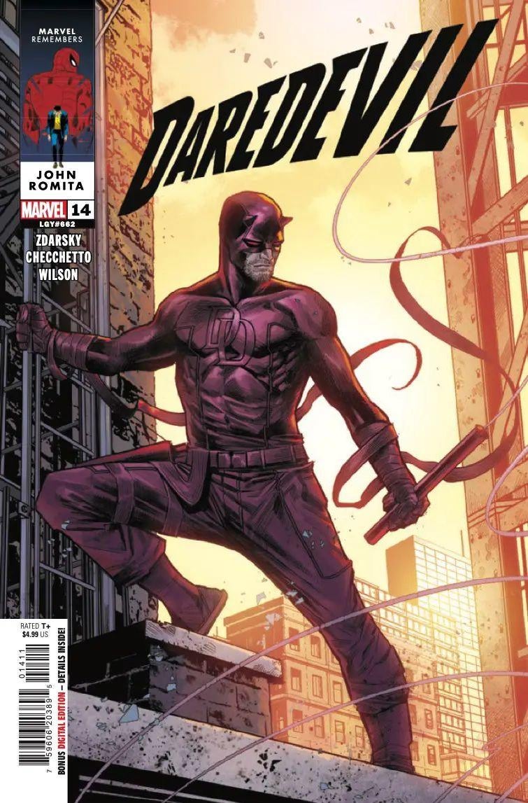 Marvel Checchetto Marvel's Daredevil: Chip Zdarsky & Marco Checchetto's Final Issue ...