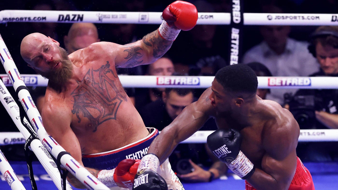 Anthony Joshua vs. Robert Helenius results, highlights: ‘AJ’ overcomes slow start to score brutal knockout