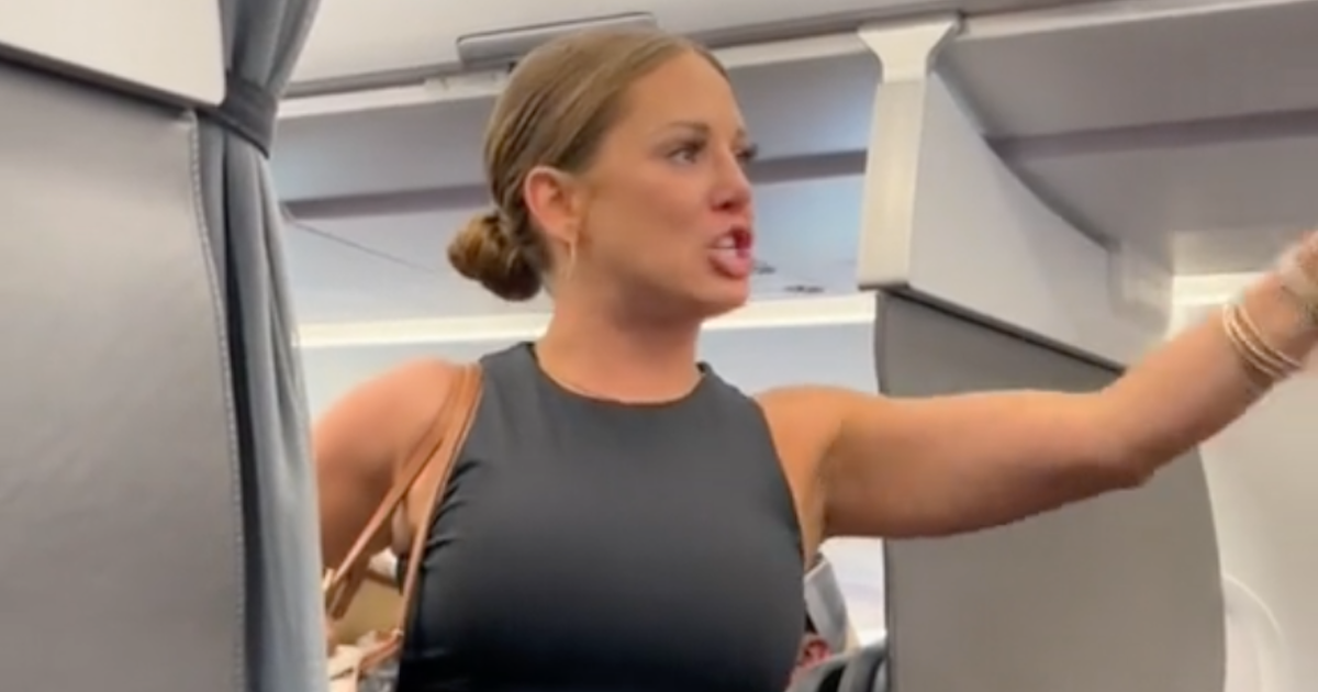 Woman In Viral Not Real Plane Freakout Video Speaks Out