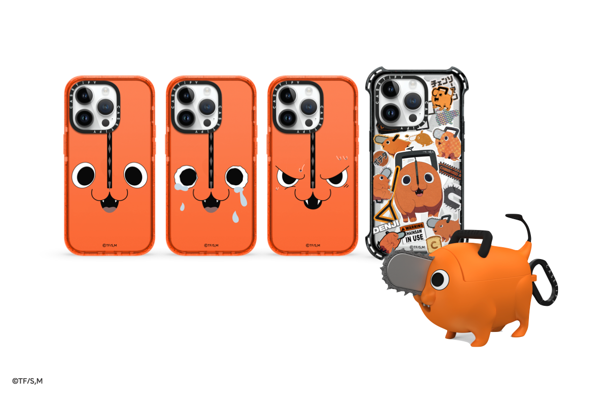 Chainsaw Man x CASETiFY Collection For iPhone and Android Is On 