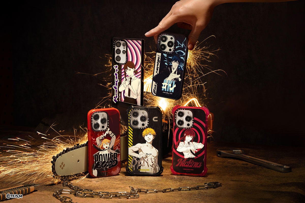 Chainsaw Man x CASETiFY Collection For iPhone and Android Is