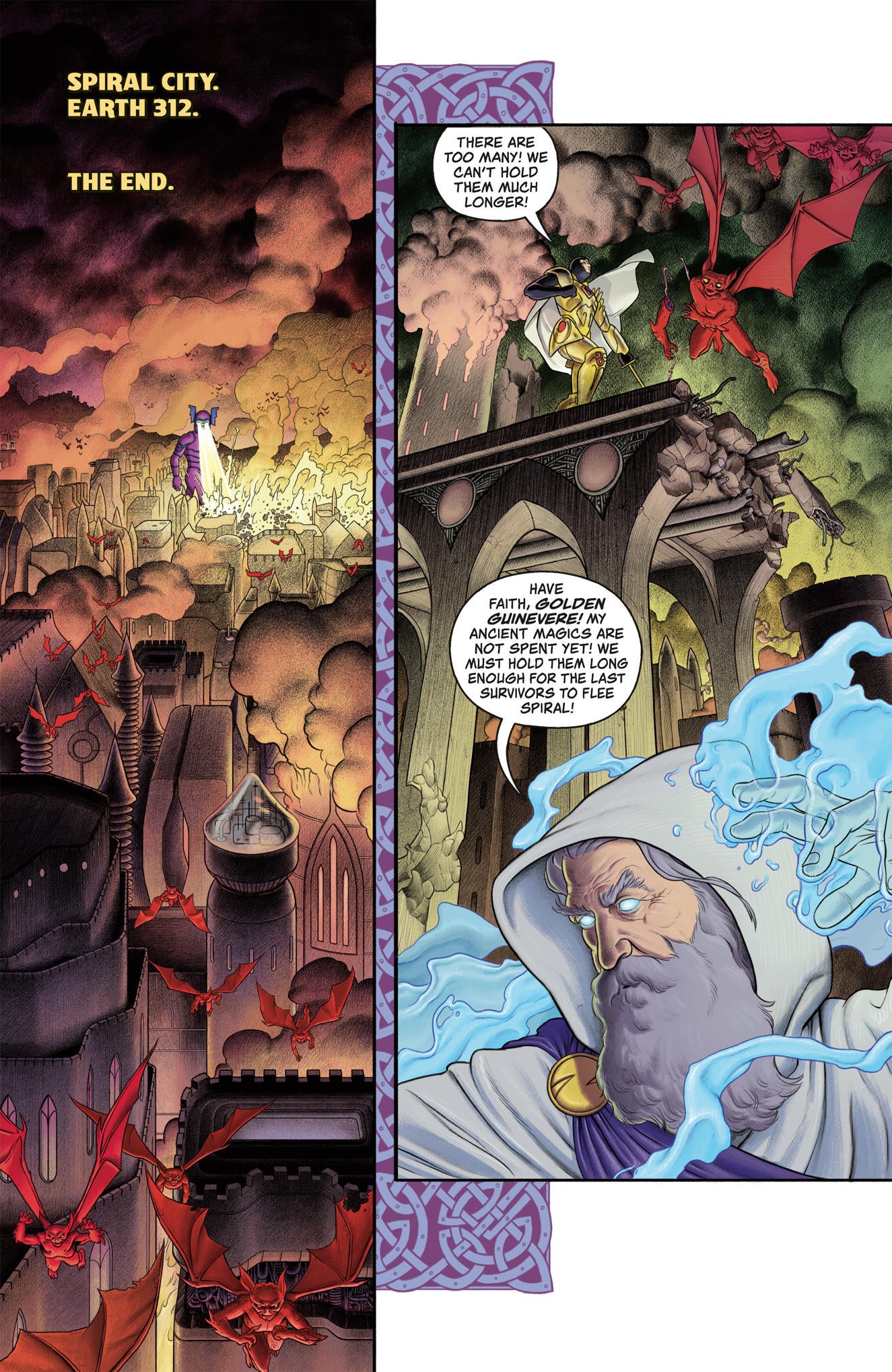 Black Hammer The End 1 Preview Teases Series Epic Conclusion