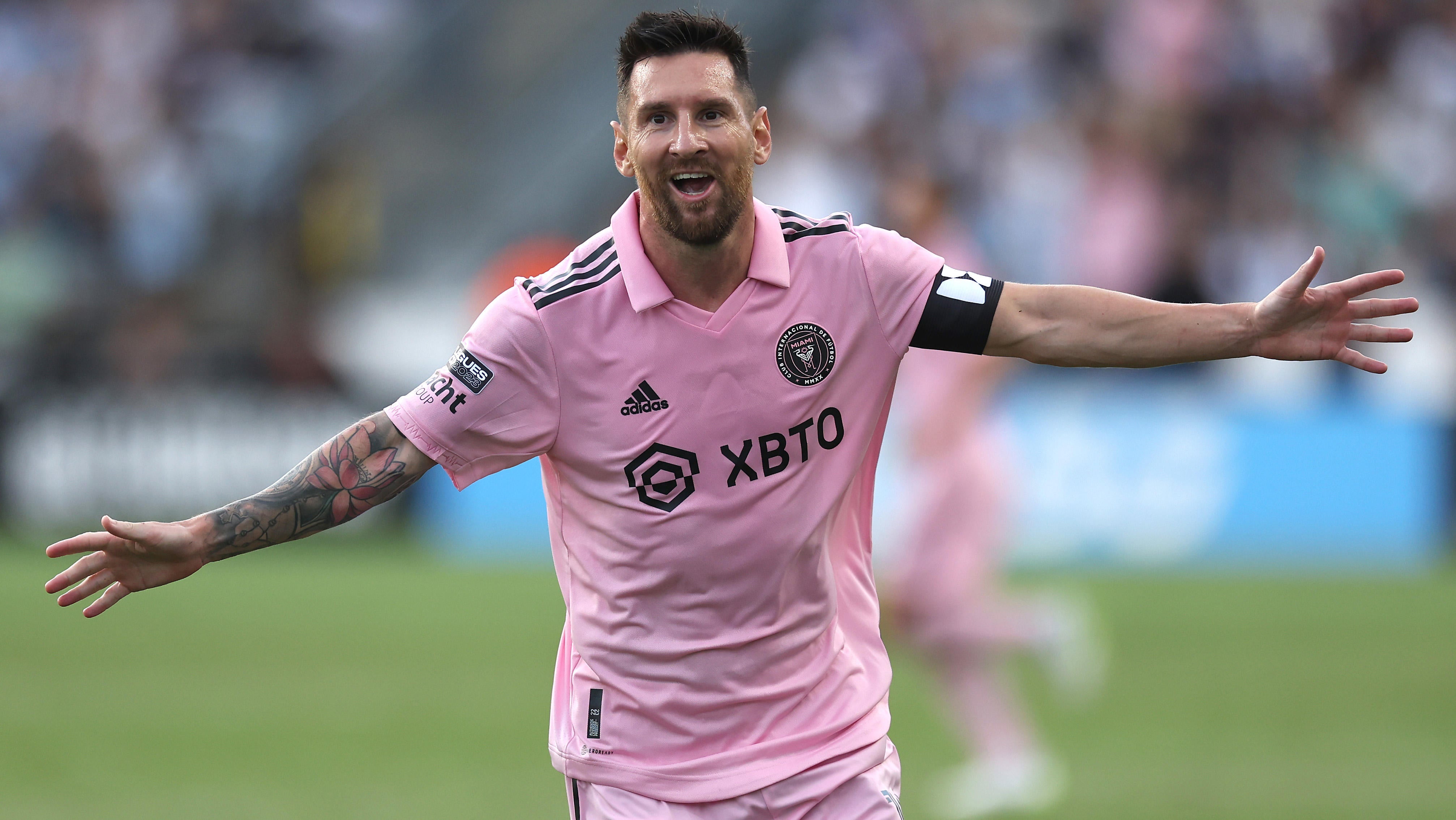 Lionel Messi on target as Miami rout Union to reach Leagues Cup final