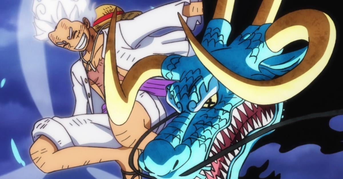 Gear 5 Luffy vs Kaido In This 'One Piece' Anime Clip