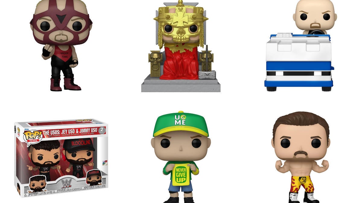 New WWE Funko Pops: Vader, Skull King, Stone Cold on Zamboni, and More