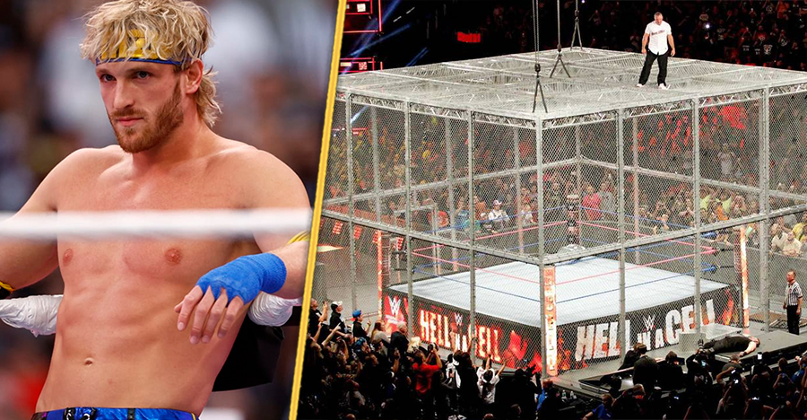 LOGAN PAUL WWE HELL IN A CELL