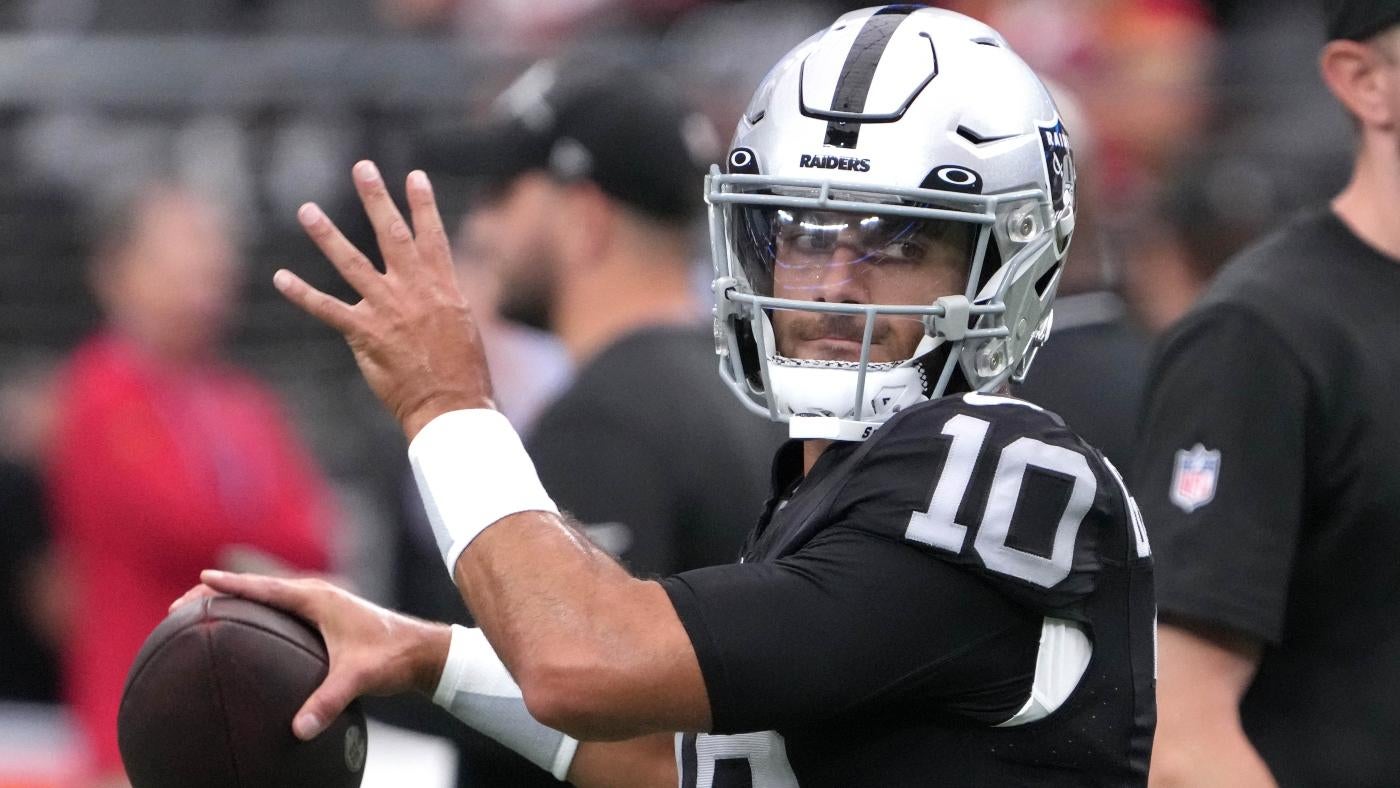 Raiders’ Jimmy Garoppolo out vs. Bears with back injury; starting QB for Week 7 still unknown