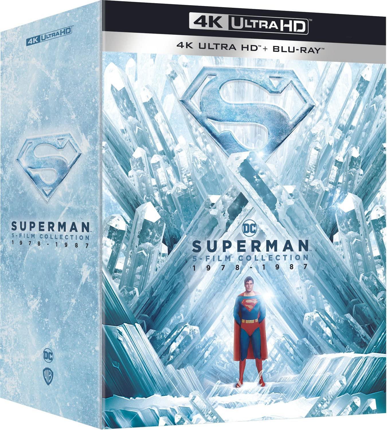 Superman 5-Film Collection 4K Blu-ray Box Set Gets Its Biggest Deal Ever  For Black Friday