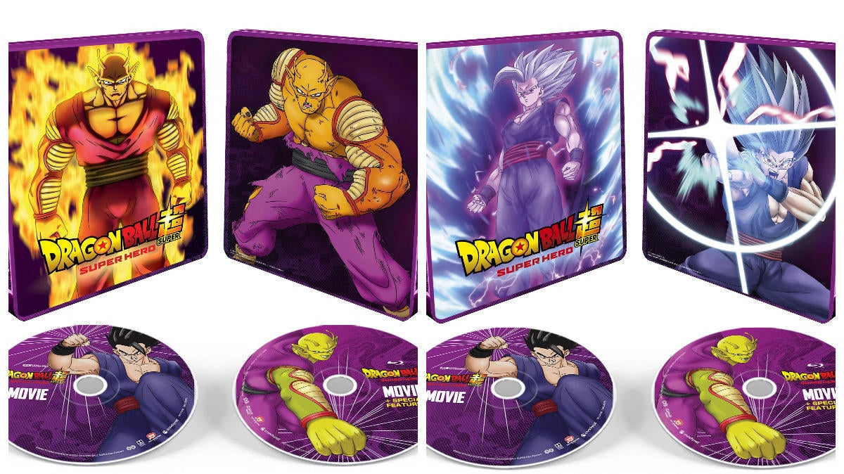 Dragon Ball Super: Super Hero - Steelbook Blu-ray + Collector's Ed. Blu-ray+ DVD -- Honest Unboxing 