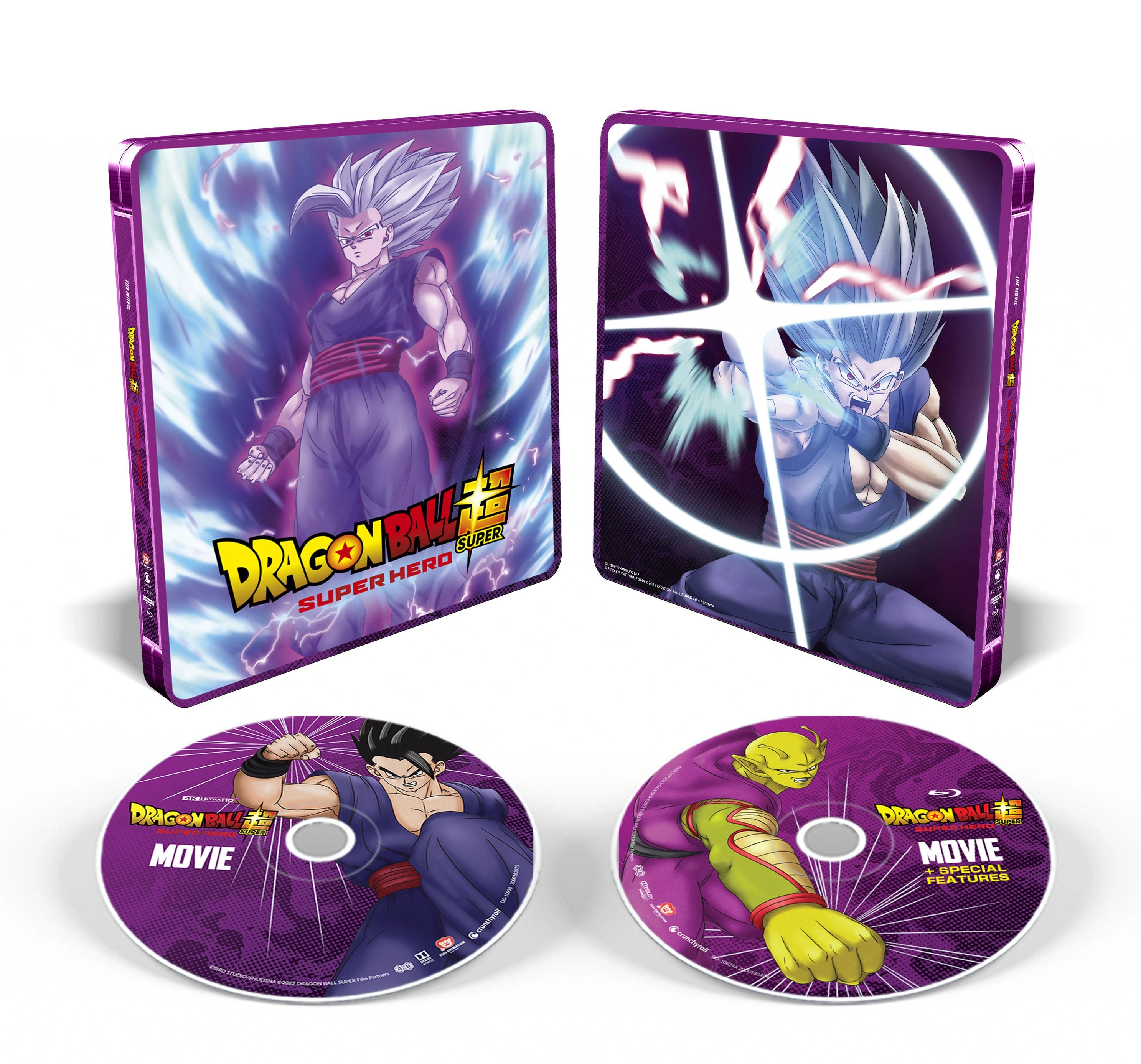 Dragon Ball Super Super Hero 4K ULTRA HD Blu-ray & Blu-ray Steel Book —  ToysOneJapan