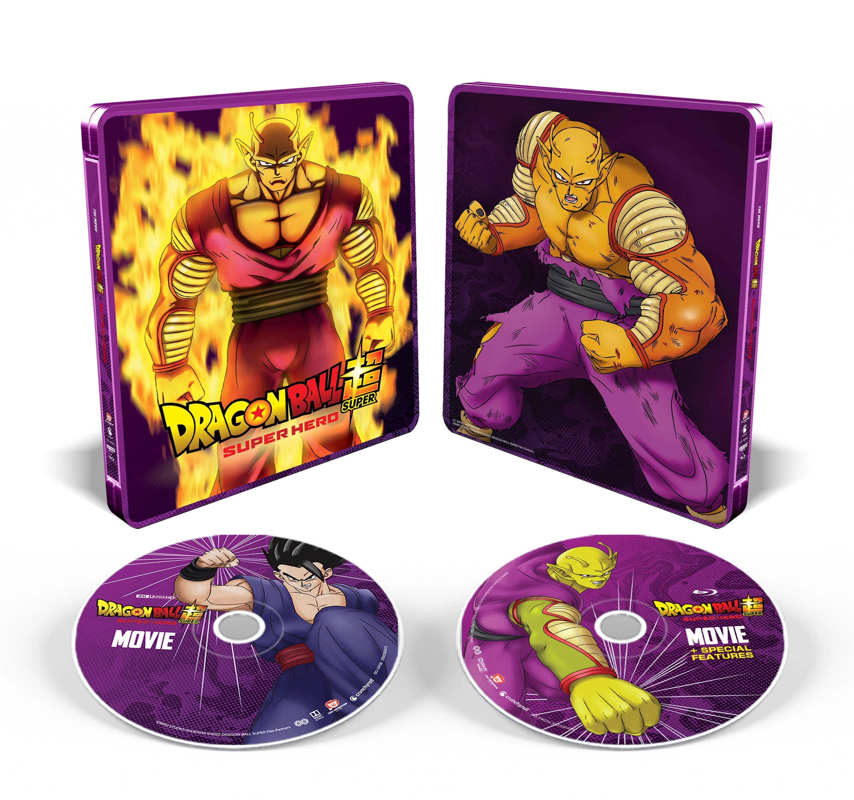 Dragon Ball Super Super Hero Exclusive 4K Blu-ray SteelBooks Are On Sale