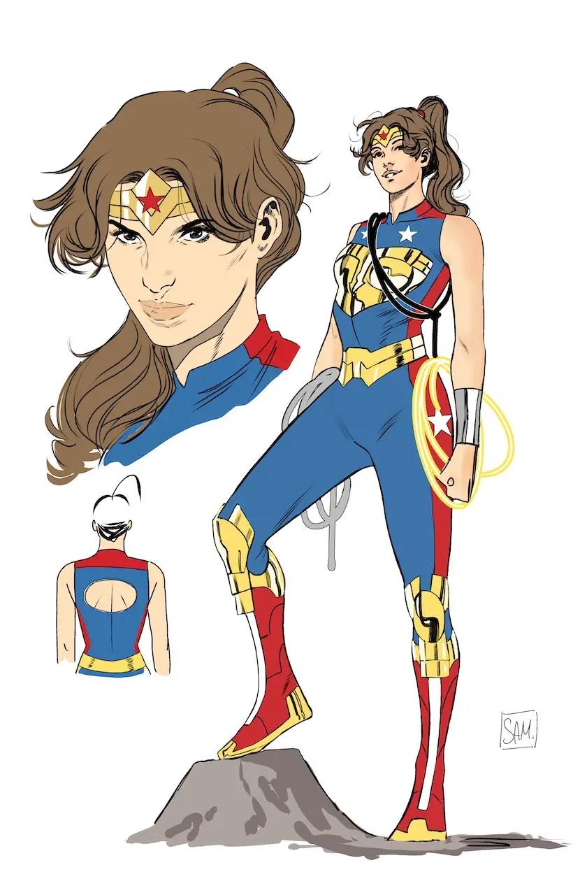 DC Reveals New Look At Wonder Woman's Daughter, Trinity