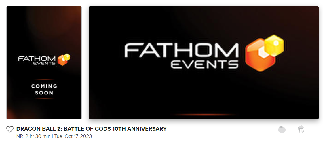 Dragon Ball Z: Battle of Gods 10th Anniversary - Fathom Events