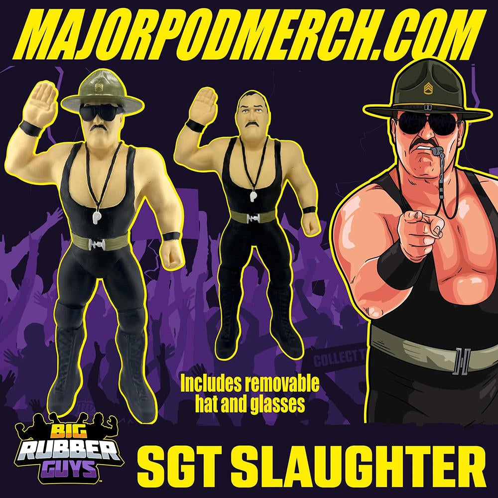 Major Bendies' Big Rubber Guys Reveals Series 3, Featuring Ric Flair