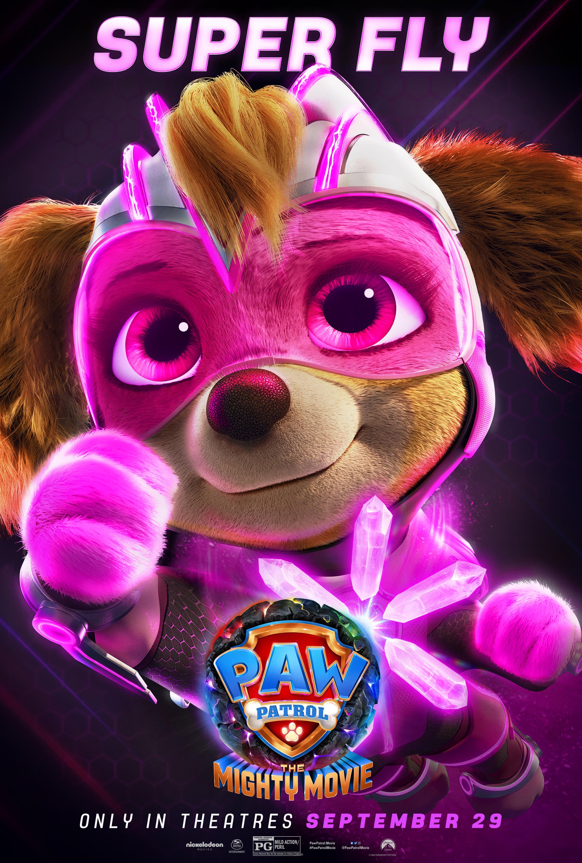 PAW Patrol: The Mighty Movie Character Posters: Skye