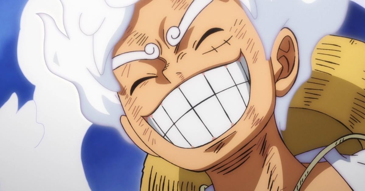 Luffy Gear 5 laughing