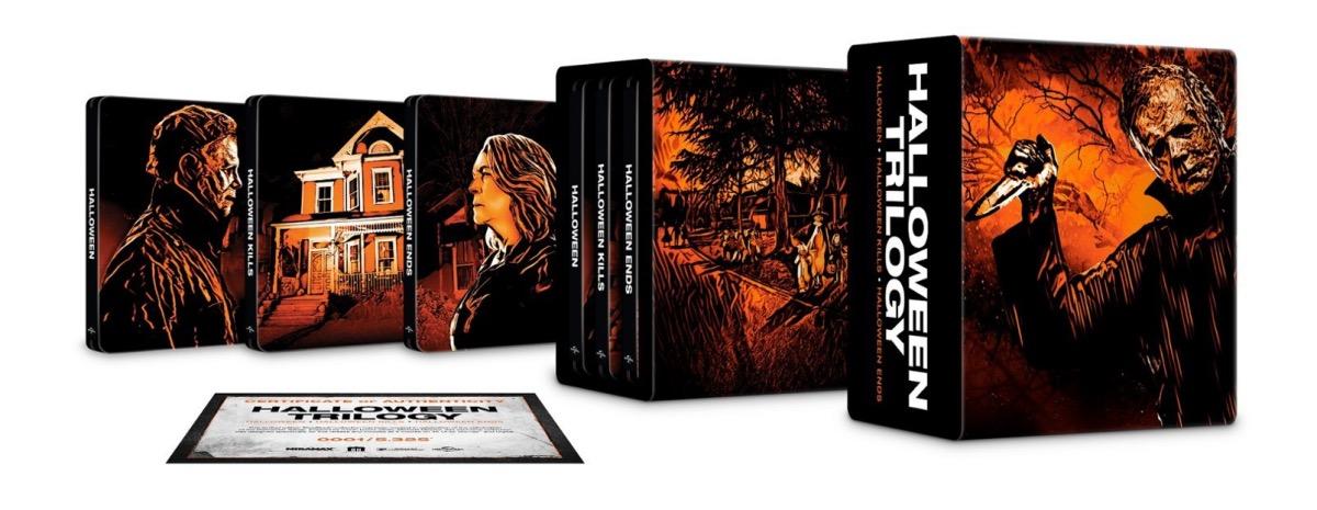 Halloween / Halloween Kills / Halloween Ends Limited Steelbook edition