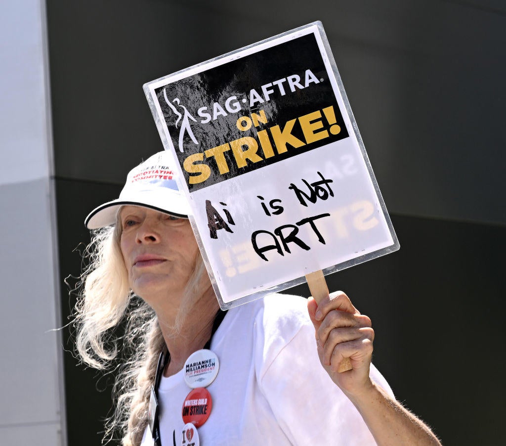 Members Of SAG-AFTRA And WGA Go On Strike