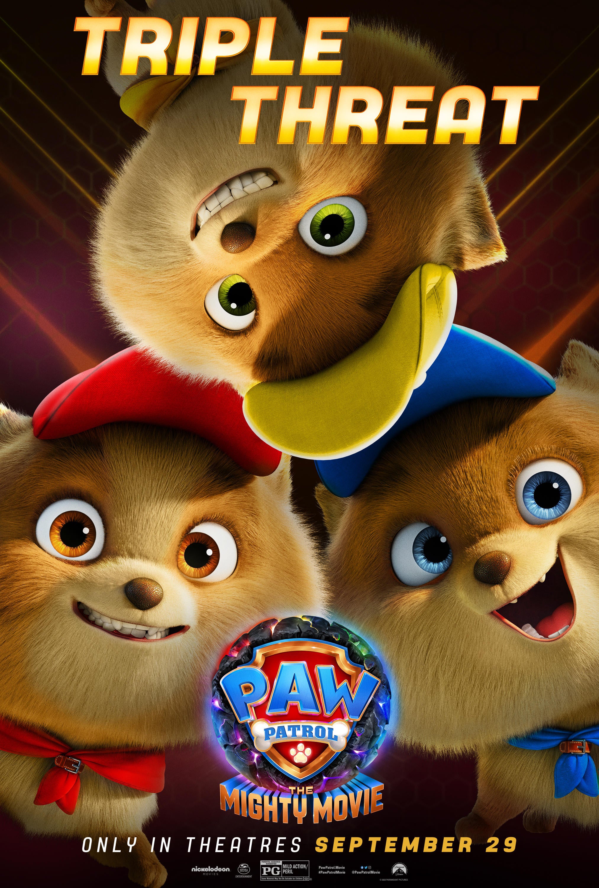 PAW Patrol: The Mighty Movie Character Posters: Pomeranians