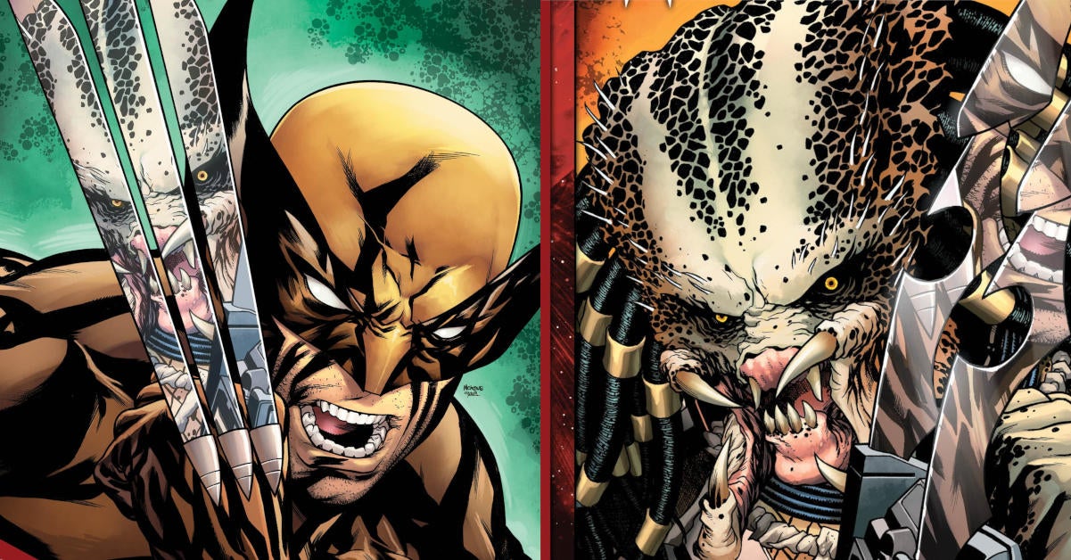 Marvel Reveals Predator vs. Wolverine Variant Covers