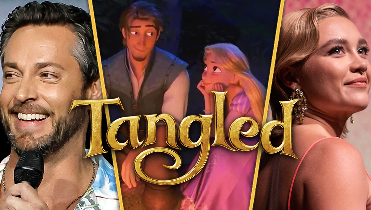 Zachary Levi Open to Being in Live Action Tangled if Florence Pugh Plays  Rapunzel