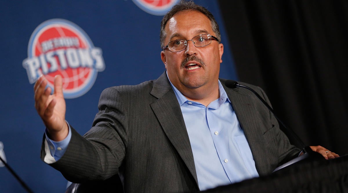 Detroit Pistons Introduce Stan Van Gundy