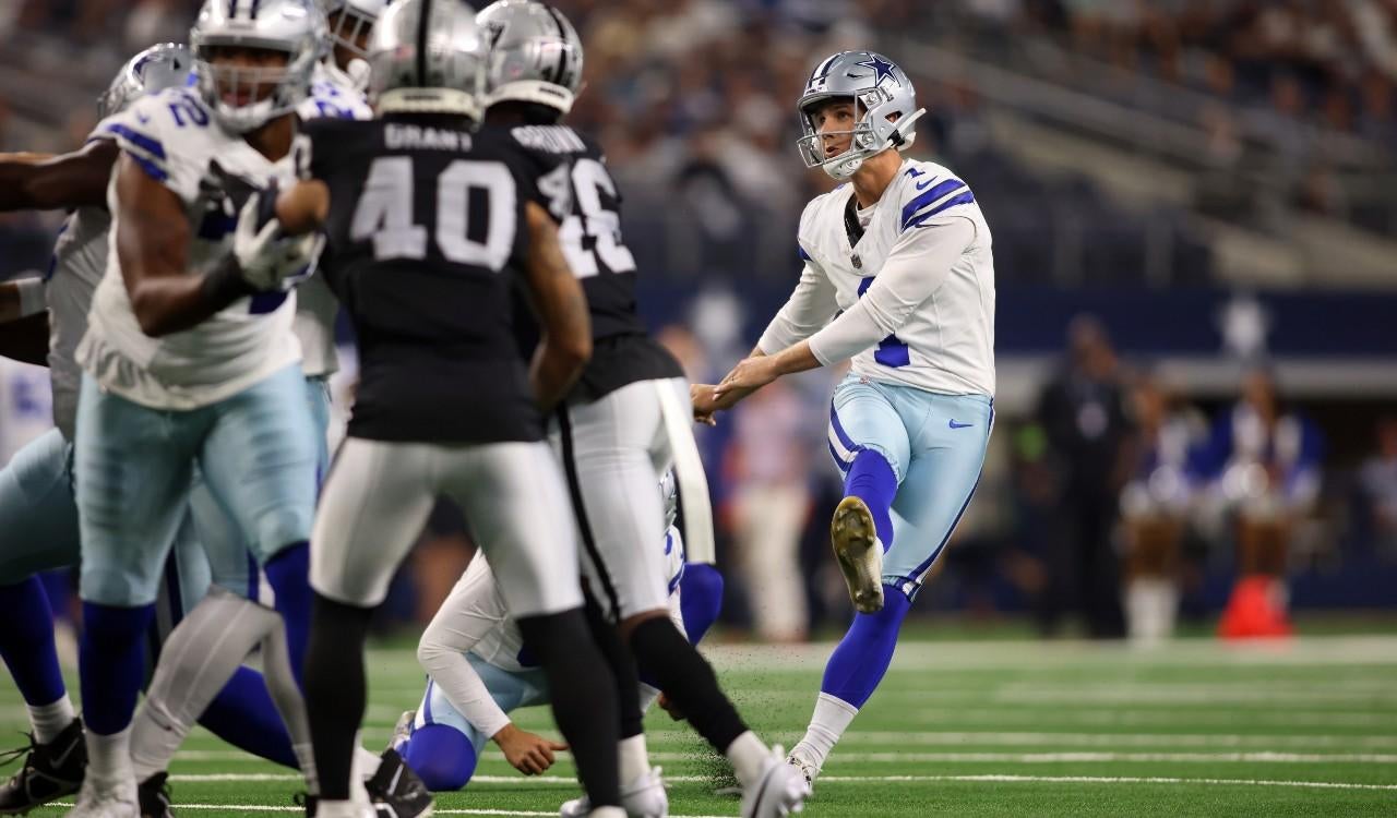 Cowboys rookie kicker Brandon Aubrey earns opening day roster spot, drains 59-yard field goal on second chance