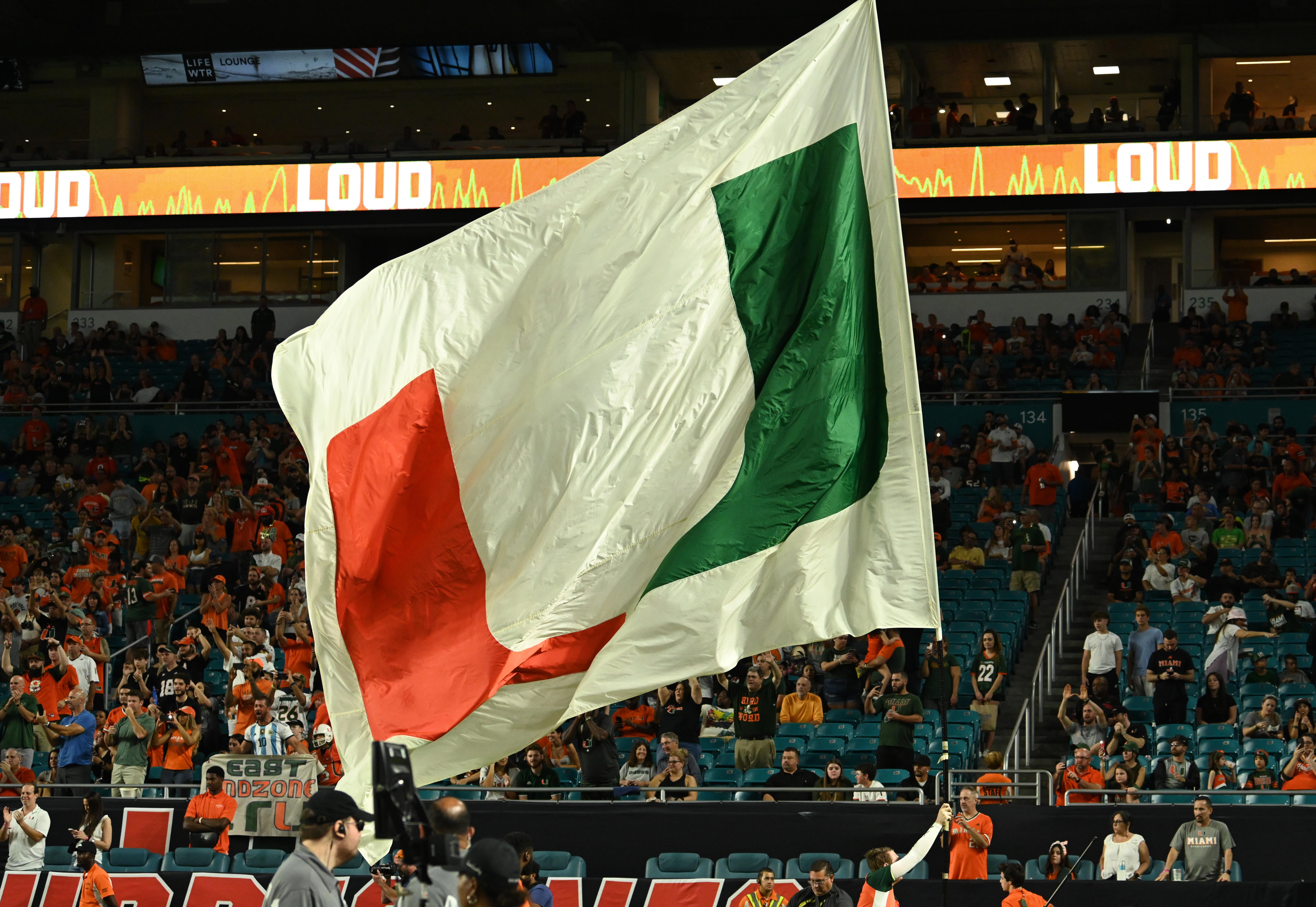 Section 233 at Hard Rock Stadium 