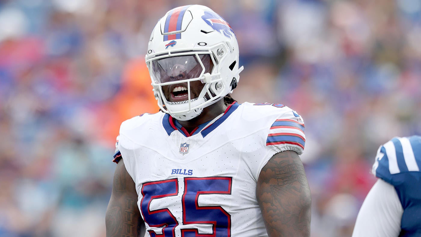 Bills trade defensive end Boogie Basham to Giants, swap late-round picks with New York