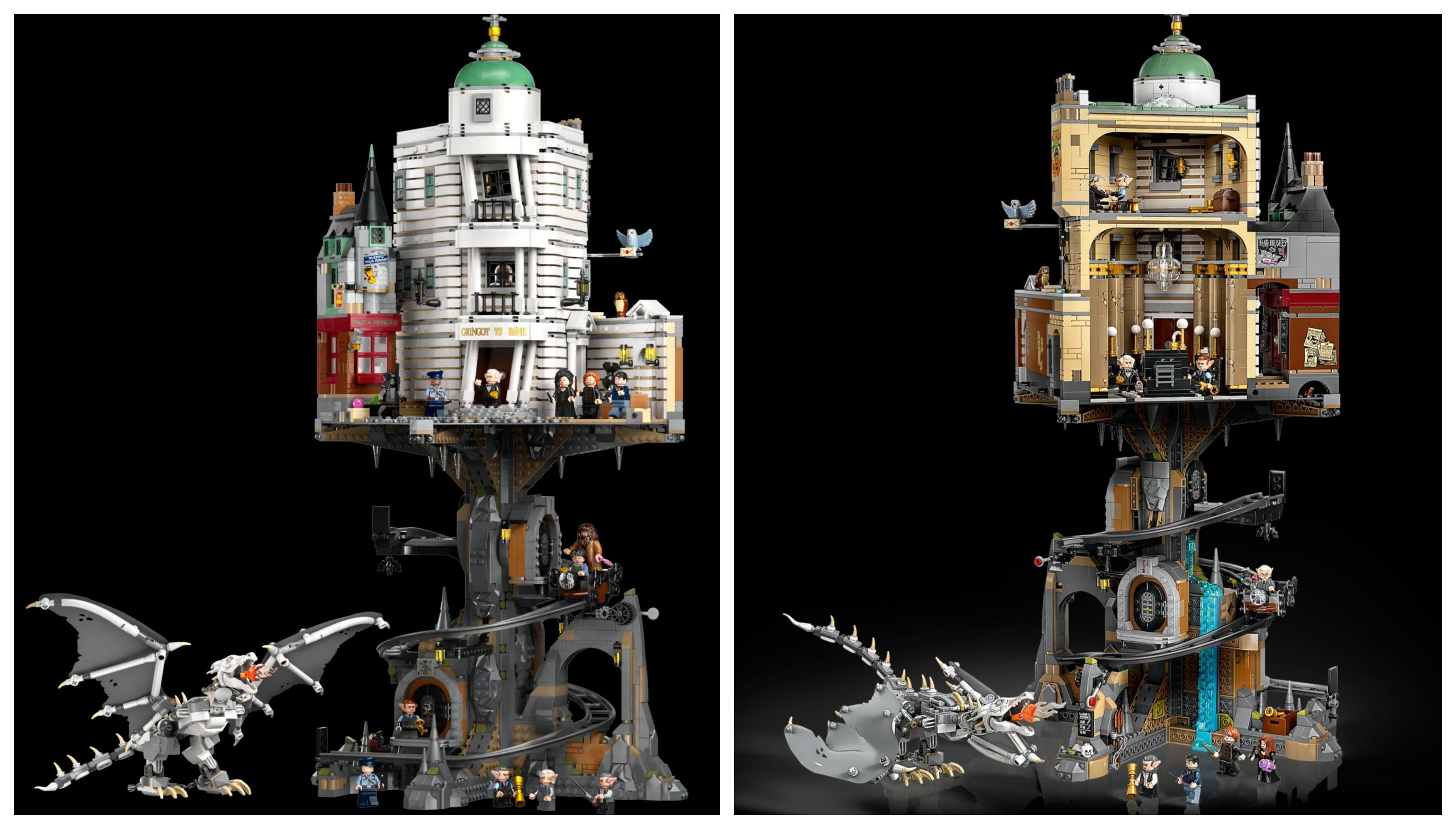 LEGO Harry Potter: New Hogwarts Castle and Gringotts Bank Set