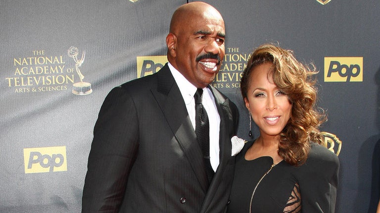 Steve Harvey Reacts to Rumor Wife Marjorie Cheated on Him