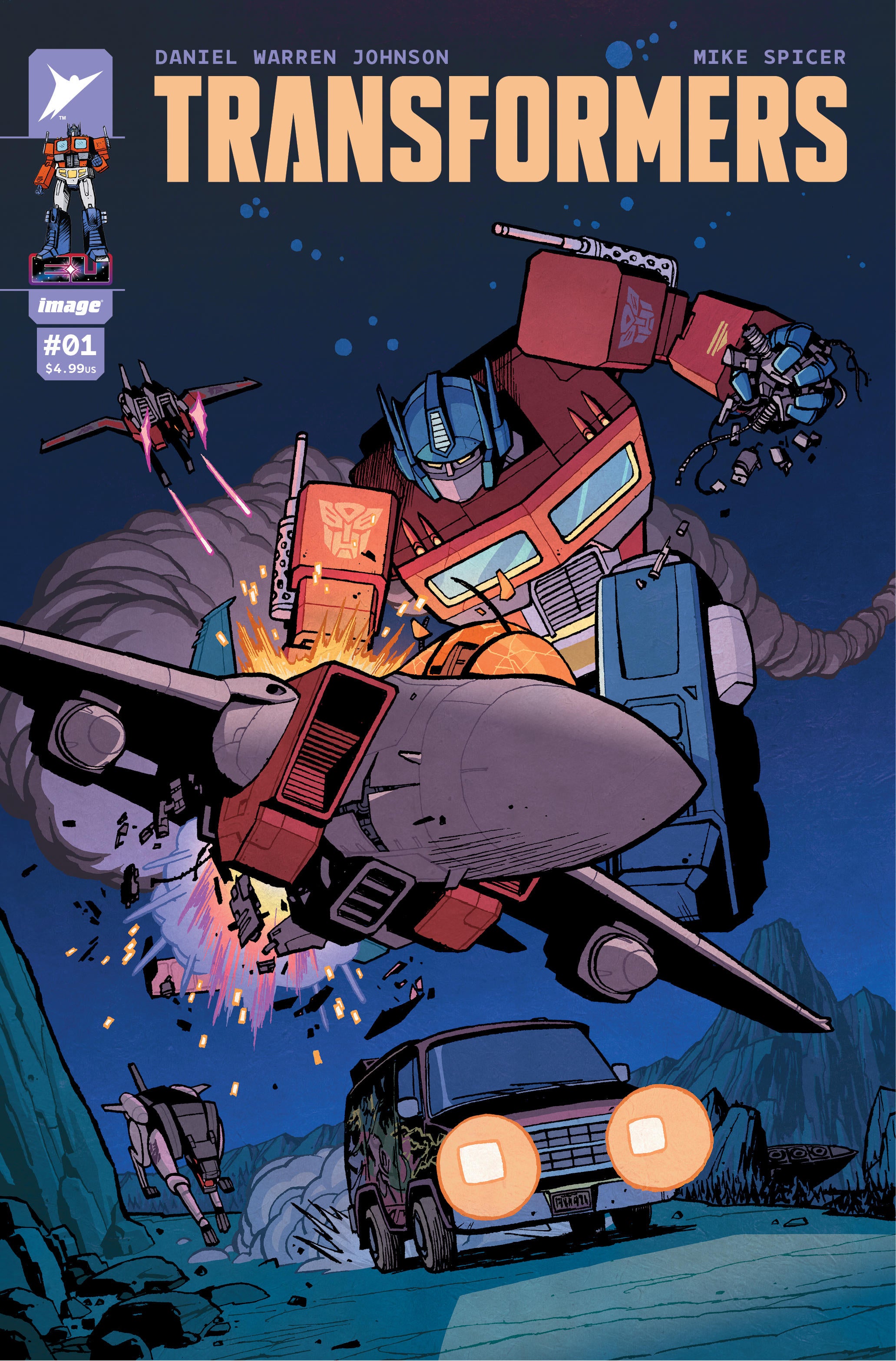 First Look at Daniel Warren Johnson's Tranformers 1 From Skybound