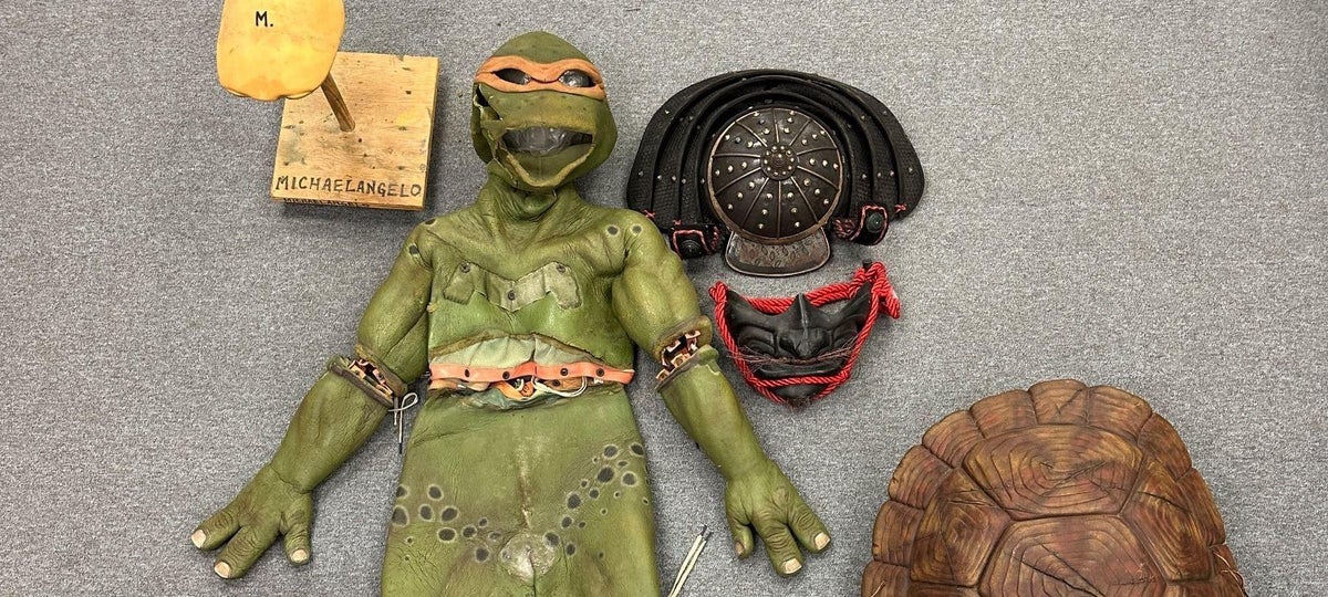 Teenage Mutant Ninja Turtles Costumes and Concept Art Selling at Auction