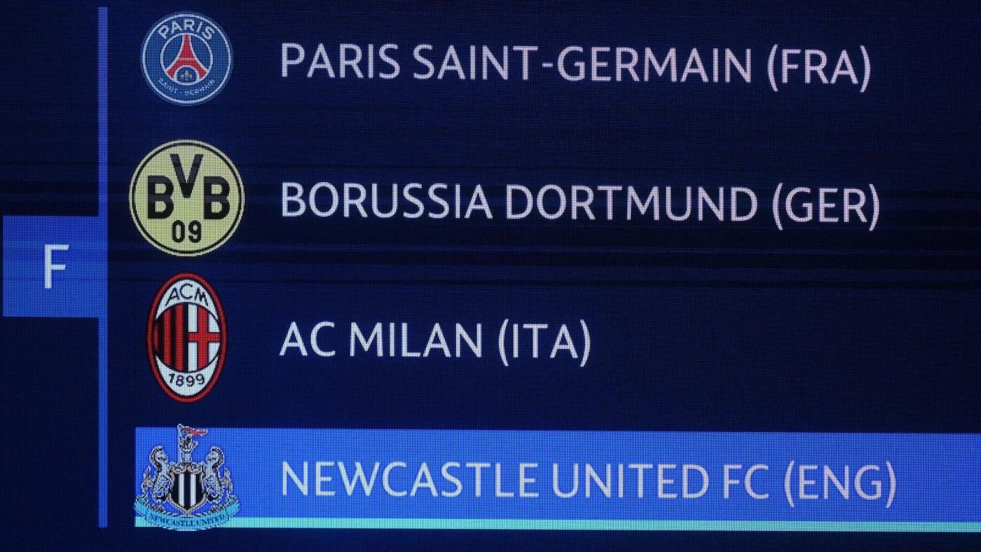 UEFA Champions League draw: Group stage matchups for 2023-24