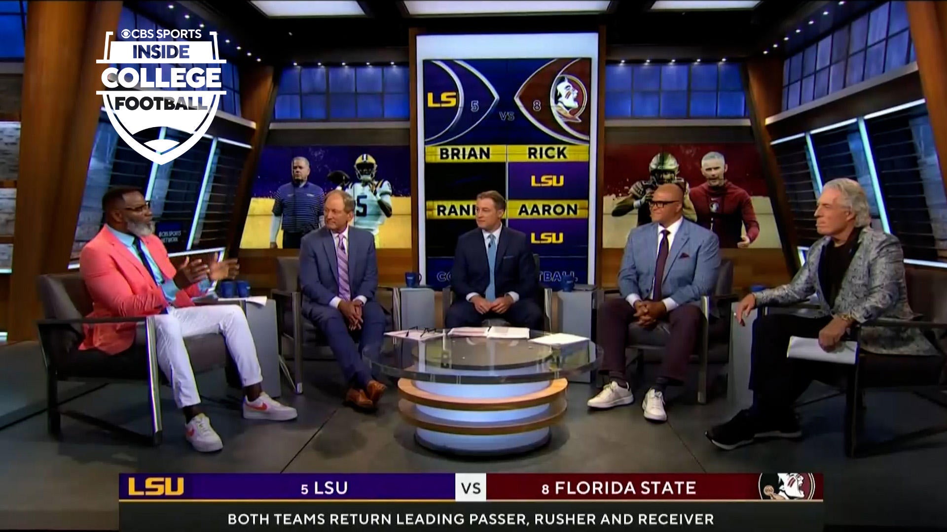 Inside College Football: #5 LSU vs #8 Florida State Preview 