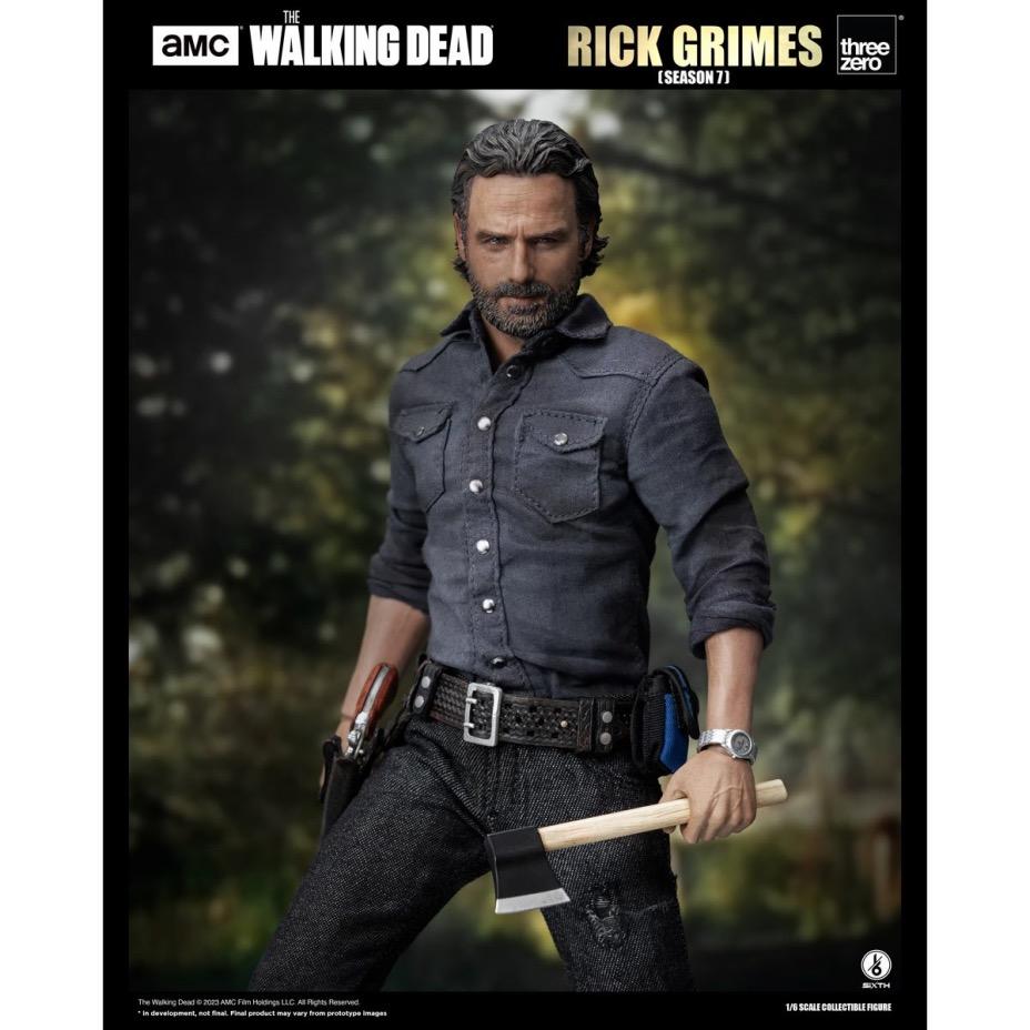 The Walking Dead: Rick Grimes Gets New Threezero Figure