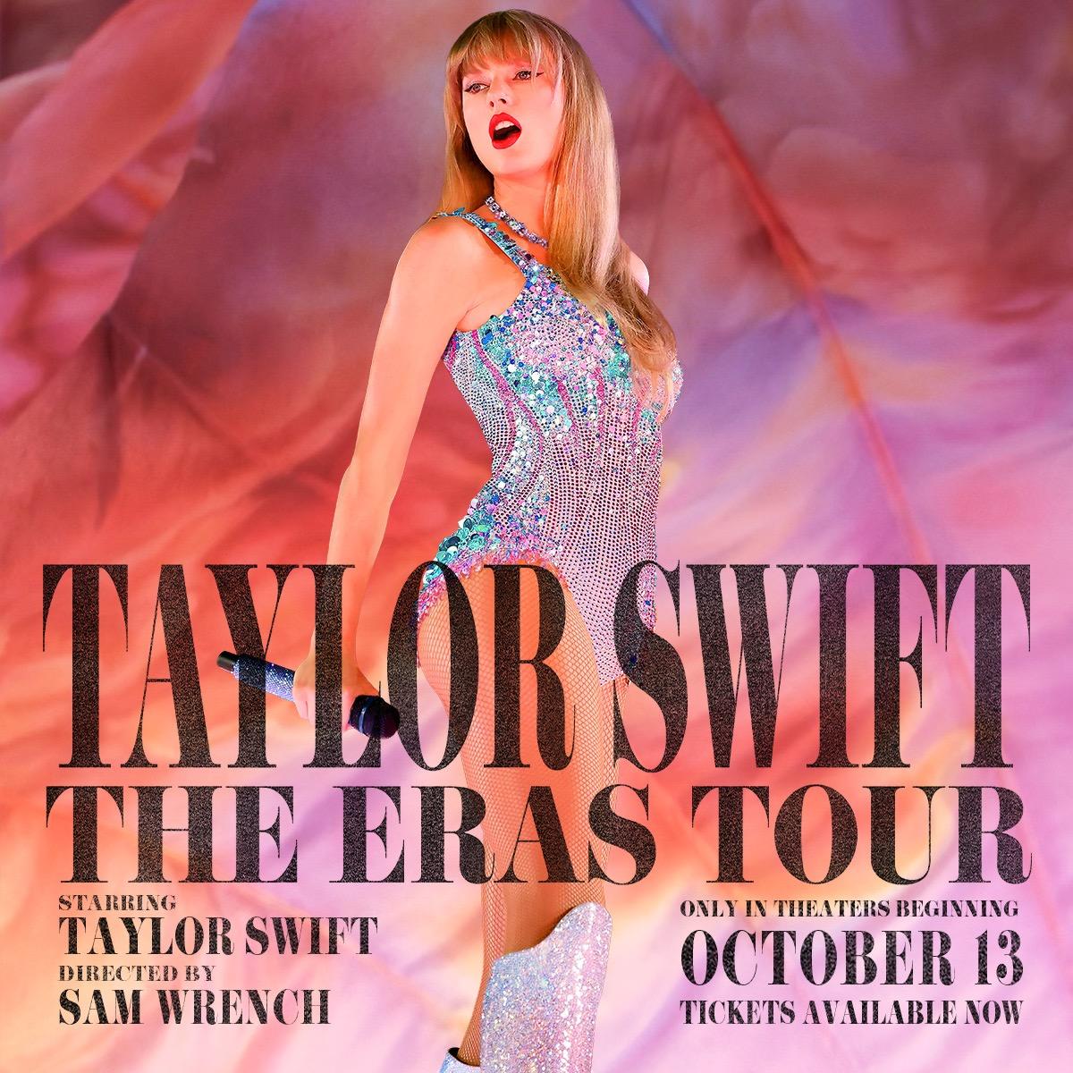 Taylor Swift Eras Tour Concert Film Tickets, Trailer, and Everything