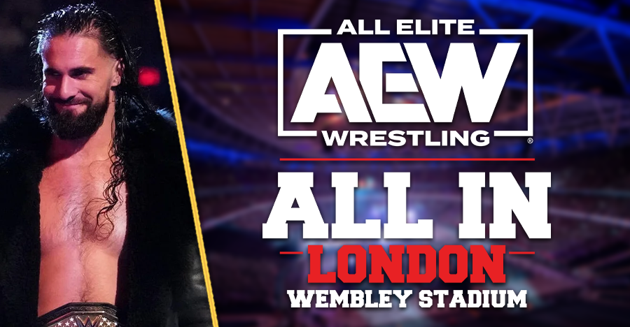 SETH ROLLINS AEW ALL IN LONDON WWE