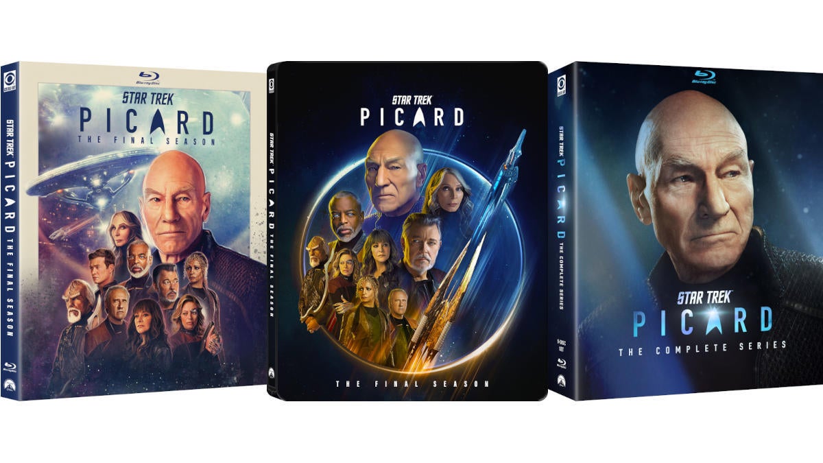 Star Trek Picard Complete Series Seasons 1-3 (DVD) 