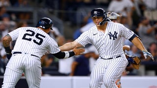 Yankees-Astros: Giancarlo Stanton out for ALCS Game 2 with quad