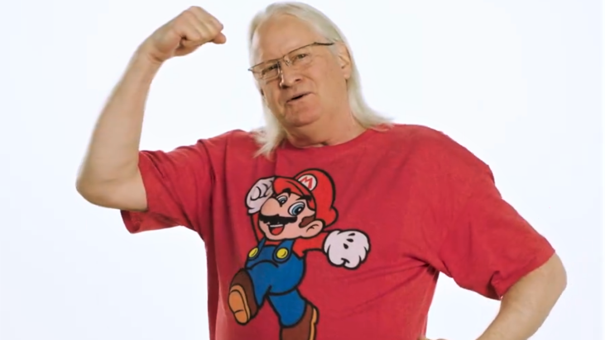 Nintendo Shares New Video Celebrating Mario Voice Actor Charles Martinet