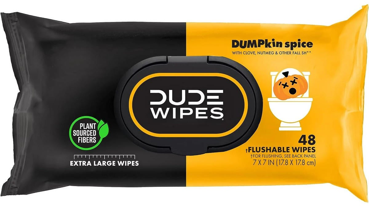 Pumpkin Spice Wet Wipes Have An Appropriately Inappropriate Name