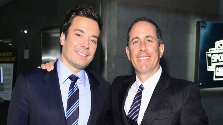 Jerry Seinfeld Defends Jimmy Fallon Amid Toxic Workplace Allegations